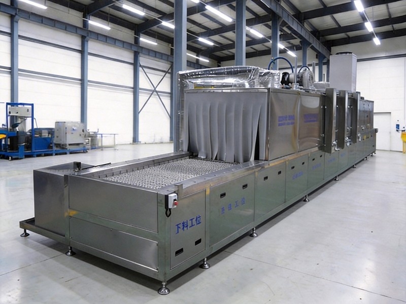 全自動通過式高壓清洗烘干線